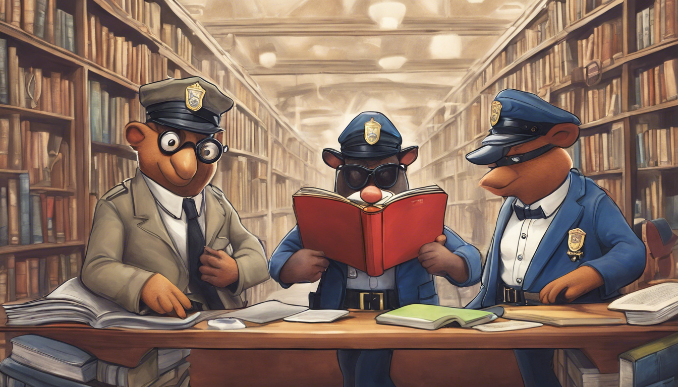 découvrez 'la police des livres', le fascinant dessin animé de bagley qui plonge les jeunes dans l'univers magique des livres. suivez les aventures palpitantes de héros passionnés qui protègent et défendent le monde littéraire contre l'oubli. une ode à la créativité et à la lecture à ne pas manquer !