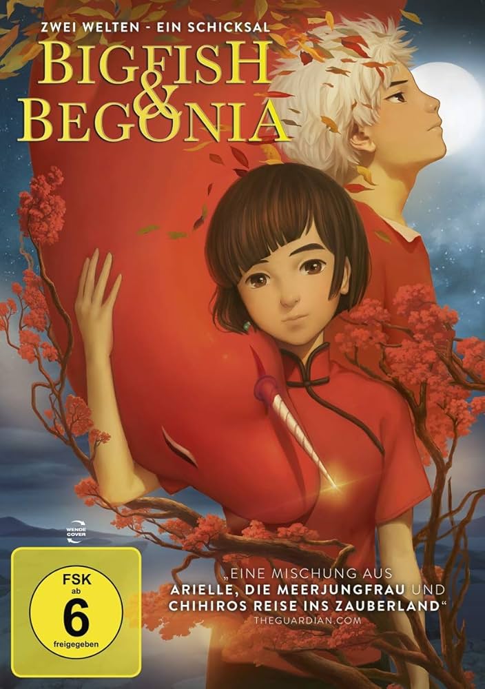 découvrez l'univers fascinant de 'big fish et bégonia', un film d'animation poétique qui mêle mythologie chinoise et aventure époustouflante. plongez dans une histoire d'amour entre deux mondes, où la beauté visuelle rencontre une narration émouvante, et laissez-vous transporter par cette œuvre magistrale qui touche le cœur et l'esprit.