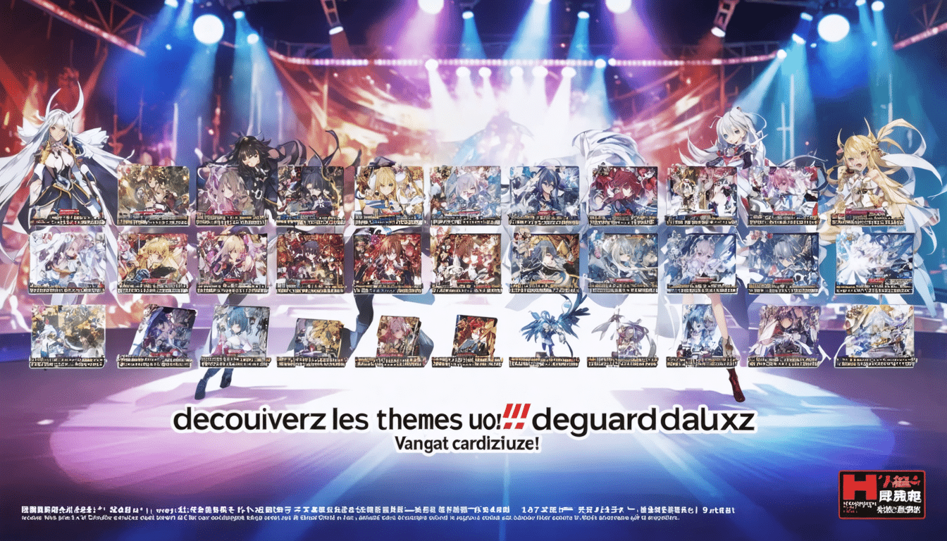 plongez dans l'univers captivant de cardfight!! vanguard divinez deluxe-hen avec sa bande-son envoûtante. ne manquez pas le lancement de cet anime tant attendu le 11 janvier et découvrez les thèmes musicaux qui accompagneront vos combats épiques!