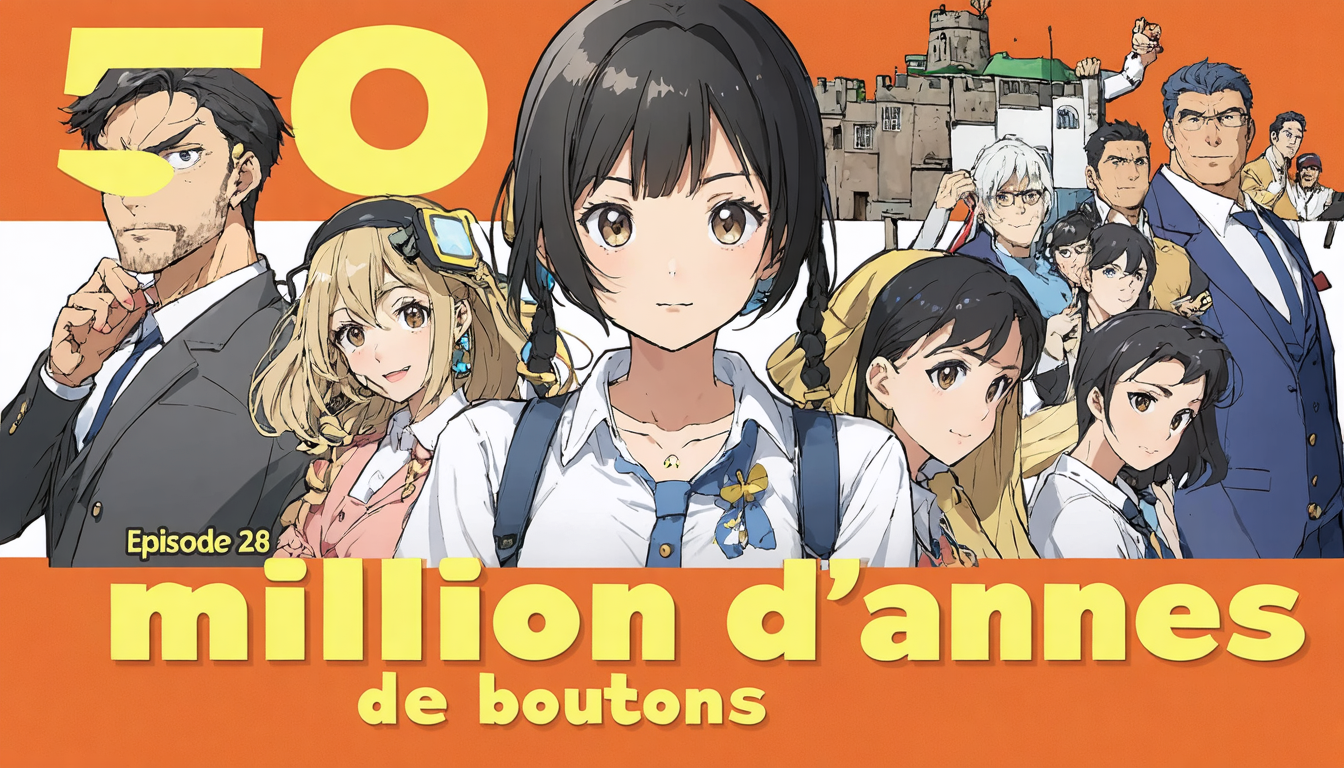 découvrez le 14ème épisode tant attendu de l'anime '500 millions d'années de boutons', qui sera diffusé le 28 décembre. plongez dans un univers captivant et suivez les aventures palpitantes de vos personnages préférés.