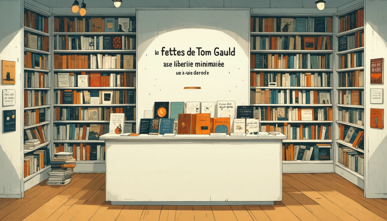 découvrez "les fêtes de tom gauld", une bande dessinée captivante qui plonge dans l'univers d'une librairie minimaliste. à travers un récit rempli d'humour et d'émotions, explorez les doux moments de la vie littéraire et les intrigues des personnages. parfait pour les amateurs de bd et de livres, laissez-vous séduire par les illustrations délicates et les réflexions sur la lecture.