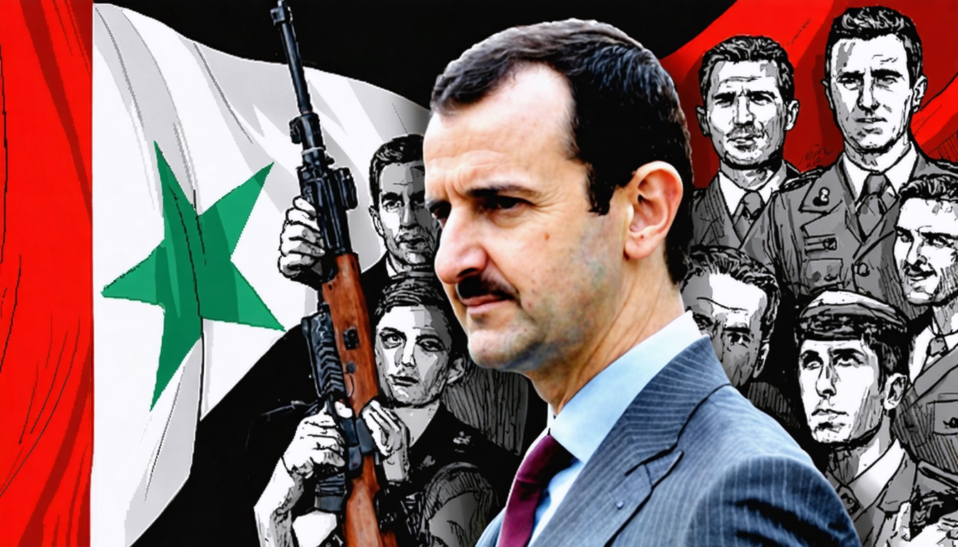 découvrez comment nicola jennings utilise l'art satirique pour explorer la chute de bashar al-assad, offrant une perspective percutante sur la politique syrienne et les dynamiques de pouvoir en jeu.