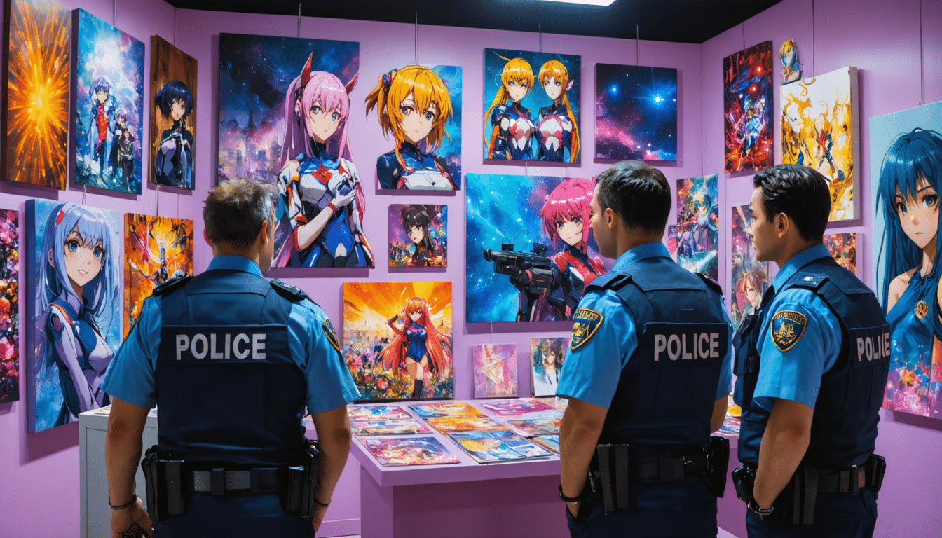 découvrez l'affaire intrigante des vendeurs d'art nsfw inspiré d'evangelion, sous enquête policière pour violation des droits d'auteur. une plongée captivante dans le monde de l'art, des enjeux légaux et des controverses qui entourent cette célèbre série animée.