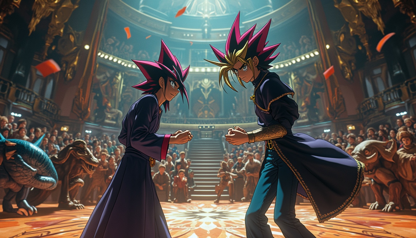 découvrez la bande-annonce captivante de l'introduction de la collection des premiers jours de yu-gi-oh!. revivez les moments emblématiques de cette série culte et plongez dans l'univers fascinant des duels de cartes. ne manquez pas ce retour nostalgique!