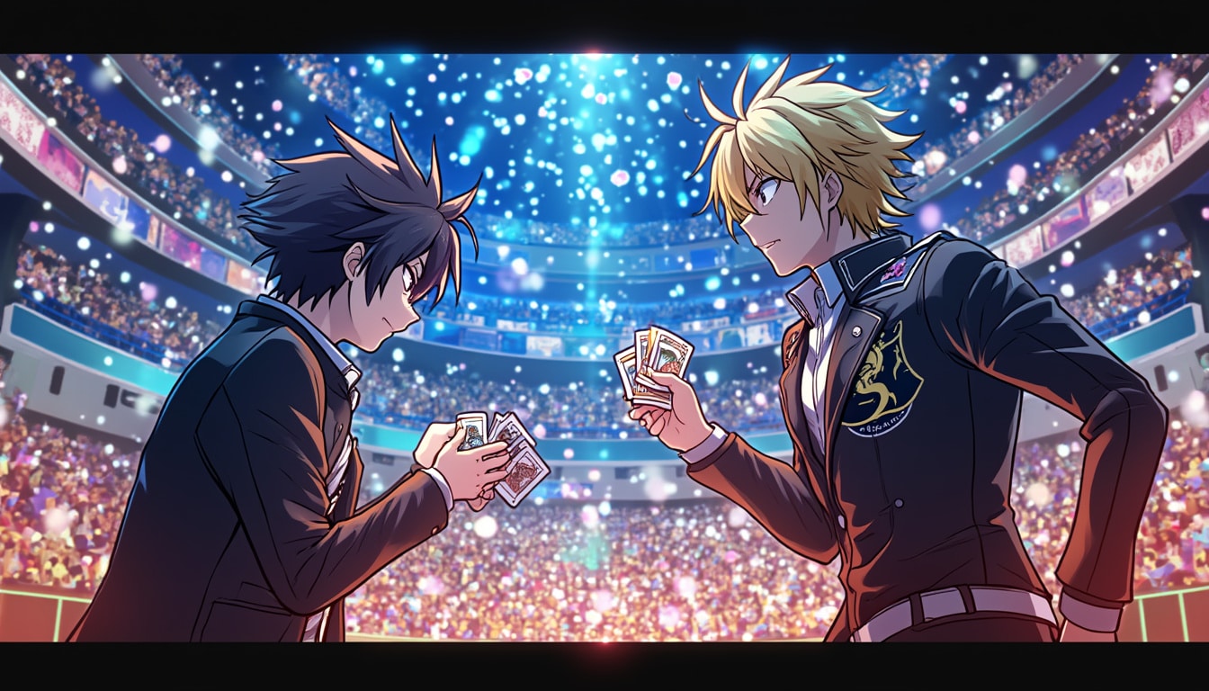 découvrez l'univers captivant de cardfight!! vanguard, qui franchit le cap impressionnant des 700 épisodes. plongez dans des duels stratégiques, des personnages charismatiques et des retournements de situation palpitants qui ont su séduire des générations de fans. ne manquez pas cette étape marquante de l'histoire de l'animation japonaise !