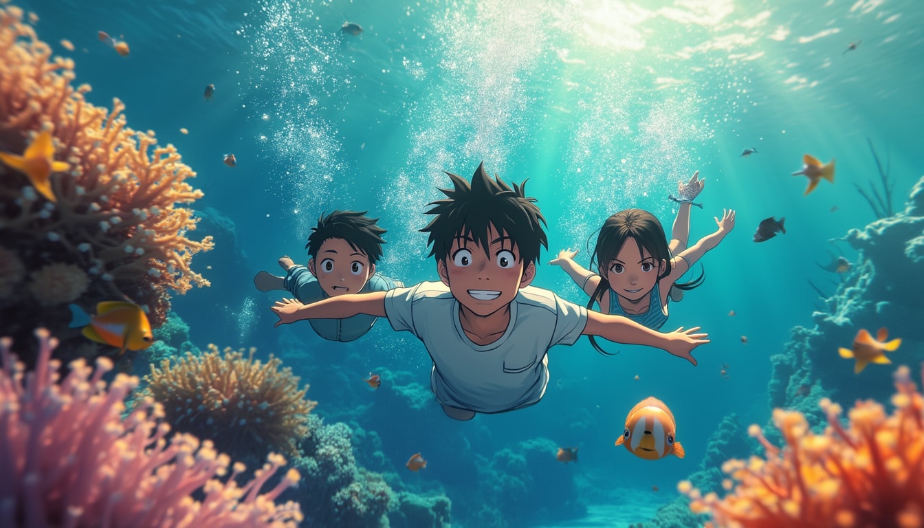 découvrez la nouvelle distribution de la saison 2 de 'grand blue' ! plongez dans l'univers aquatique d'amis passionnés de plongée, avec de nouveaux personnages captivants qui enrichiront cette aventure pleine d'humour et de camaraderie. ne manquez pas cette annonce excitante et préparez-vous pour des épisodes encore plus palpitants !