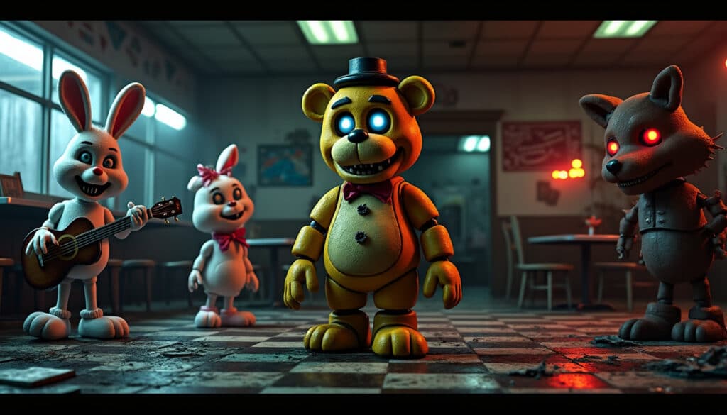 découvrez notre nouvelle série animée web inspirée de l'univers effrayant de fnaf. plongez dans une aventure captivante pleine de mystères et de frissons, où chaque épisode vous tiendra en haleine. ne manquez pas cette immersion dans le monde fascinant des animatroniques !