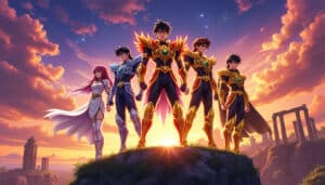 plongez dans l'univers légendaire des chevaliers du zodiaque avec 'l'épopée mythique de saint seiya'. découvrez les aventures épiques de jeunes guerriers, porteurs d'armures sacrées, qui combattent pour la justice et la protection de la déesse athéna. une saga riche en émotions, combats spectaculaires et mythologie fascinante.