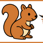 Comment dessiner un écureuil ? Ecureuil