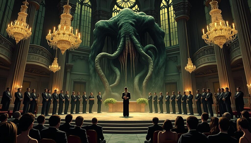 découvrez la captivante adaptation en manga de gou tanabe de l'œuvre emblématique 'l'appel de cthulhu' de h.p. lovecraft, récompensée par le prestigieux prix bram stoker. plongez dans un univers horrifique où les secrets anciens et le vaste inconnu se mêlent pour créer une expérience inoubliable.