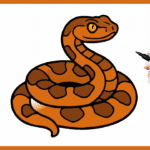 Comment dessiner une vipère ? vipère