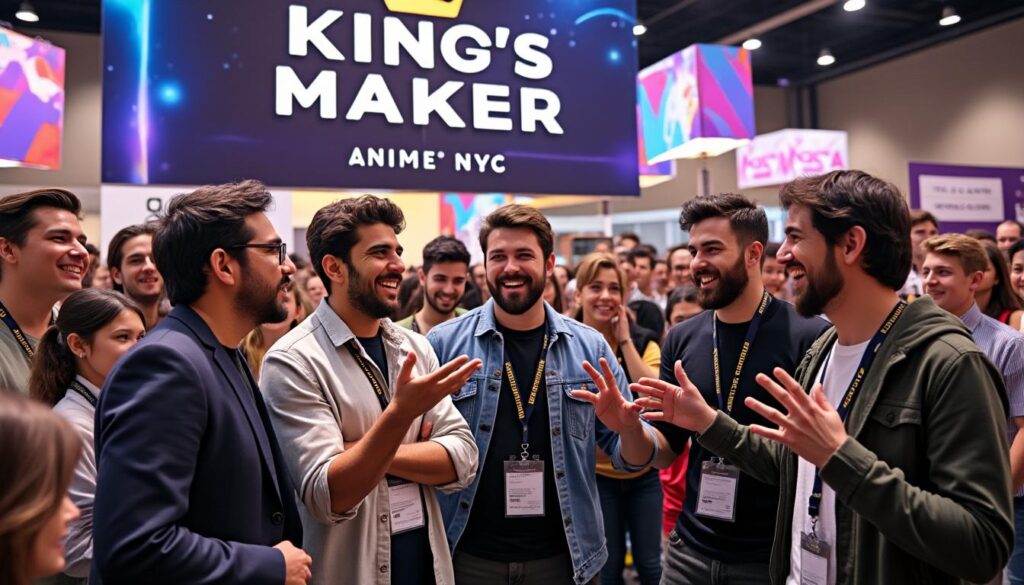 découvrez les créateurs de king’s maker en direct à anime nyc, où ils partageront des aperçus exclusifs et des détails passionnants avant le lancement tant attendu de la version anglaise du jeu !
