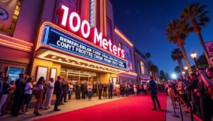 découvrez le film d'animation '100 mètres', projeté pour la première fois en amérique du nord du 12 au 14 octobre, précédé d'une avant-première exclusive à los angeles le 10 octobre. ne manquez pas cet événement cinématographique !