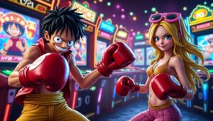 one piece s'invite dans les arcades avec un jeu de boxe explosif: incarnez luffy, enchaînez les coups et défiez des rivaux mythiques. infos sortie et gameplay.