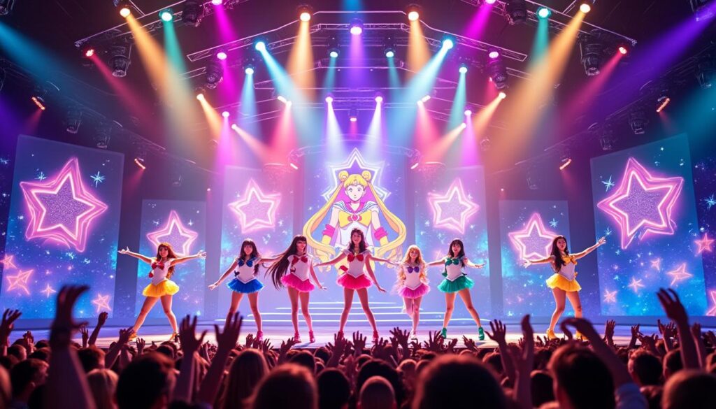 découvrez l'envoûtant spectacle vivant 'pretty guardian sailor moon super', diffusé en direct sur youtube pour l'amérique du nord. plongez dans l'univers magique de sailor moon avec des performances captivantes et une production époustouflante, pour un moment inoubliable entre fans et passionnés !