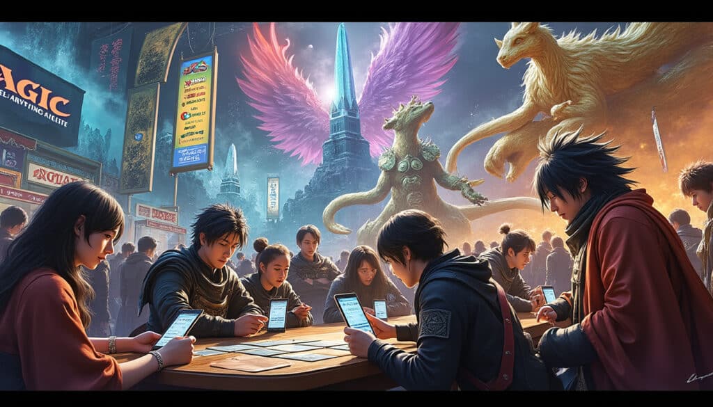 découvrez une collaboration inédite entre magic: the gathering et final fantasy lors du tokyo game show. plongez dans un univers fascinant réunissant deux franchises emblématiques et vivez une expérience immersive incontournable.
