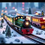 plongez dans l'esprit de noël en recréant l'opération yashima d'evangelion avec des trains miniatures. une idée originale pour célébrer les fêtes et ravir les fans d'anime !