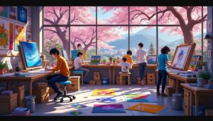 découvrez 'sparks of tomorrow', la nouvelle série animée très attendue de kyoto animation, qui fera ses débuts en 2026. plongez dans un univers captivant, créé par l’un des studios d’animation les plus renommés du japon.