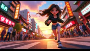 découvrez 'mauvaise fille : courez hani', le nouveau film d'animation coréen, dans les salles de cinéma en corée dès le 7 octobre. plongez dans une aventure captivante pleine d'émotions et de rebondissements.