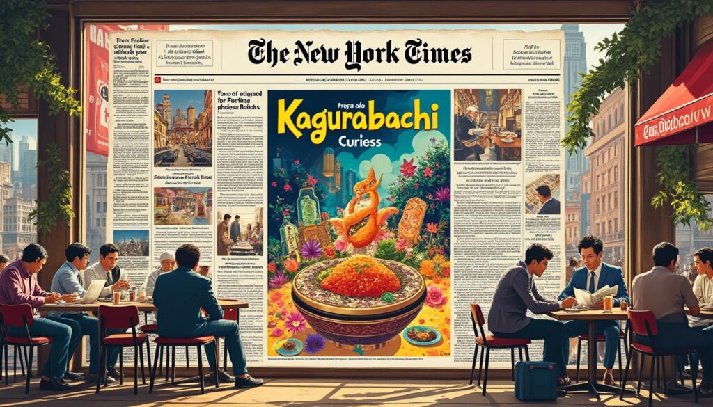découvrez comment kagurabachi a capté l'attention du public avec une annonce remarquable dans les pages du new york times. explorez l'impact de ce coup de projecteur inédit sur le manga qui fait sensation !