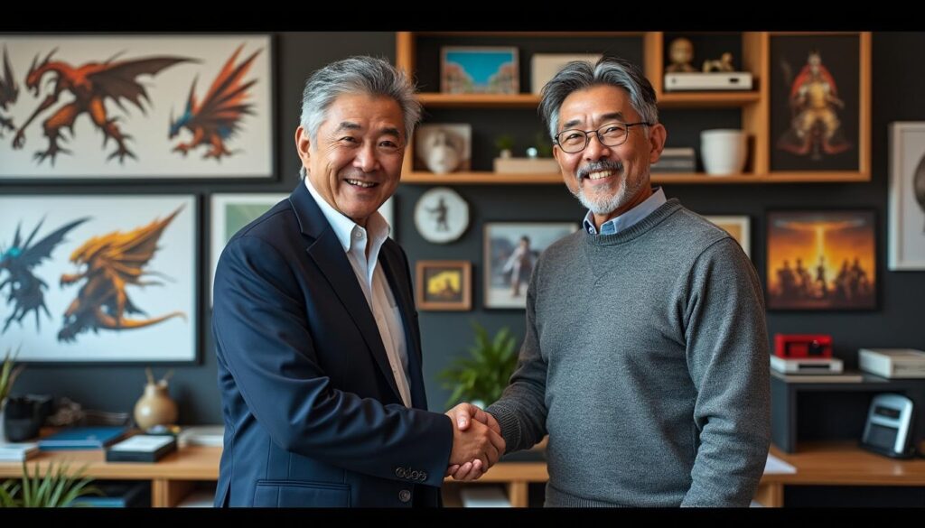 découvrez comment le scénariste de final fantasy x exprime son admiration réciproque envers le créateur de dragon quest, un échange passionné entre deux légendes du jeu vidéo.