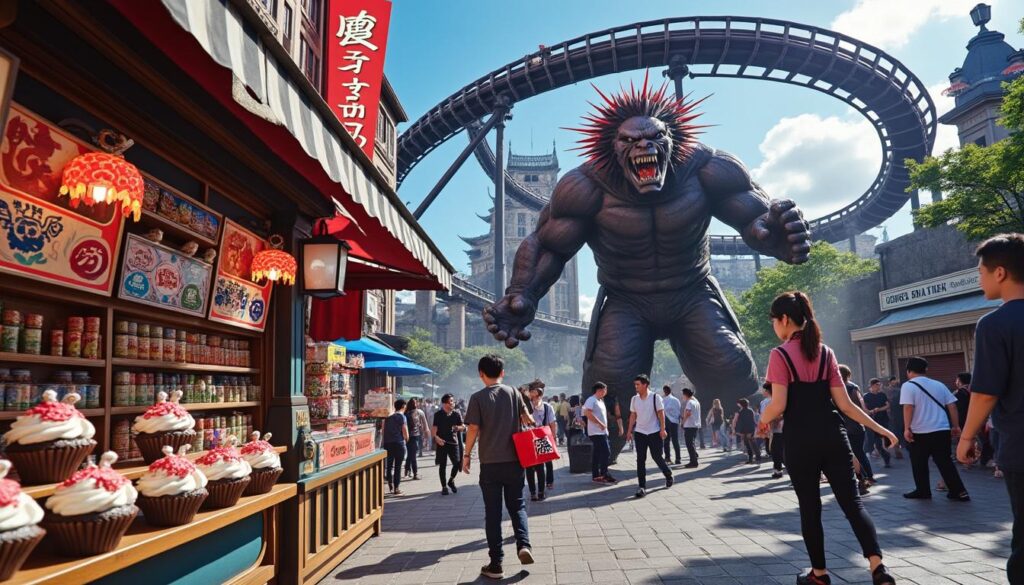 découvrez les nouvelles attractions, gourmandises et produits dérivés inspirés de jujutsu kaisen à universal studios japan pour une expérience inoubliable.