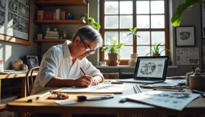 découvrez la vie fascinante de yuji horii, créateur légendaire de dragon quest, à travers un nouveau manga éducatif alliant passion et apprentissage.