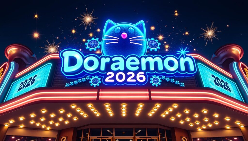 découvrez le succès du film doraemon 2026 qui conserve la première place au box-office, tandis que le second film live de golden kamuy fait une entrée remarquée en troisième position.