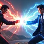 découvrez le moment incroyable où les dirigeants du japon et de la france s'affrontent avec un kamehameha spectaculaire, hommage épique à dragon ball.