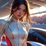 découvrez marin kitagawa de my dress-up darling transformée en reine de la course dans cette métamorphose spectaculaire qui allie style et vitesse.