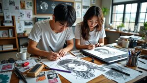 découvrez la nouvelle série manga captivante créée par le scénariste mujirushi shimazaki et l'illustratrice rika kamiyoshi, une collaboration artistique à ne pas manquer.