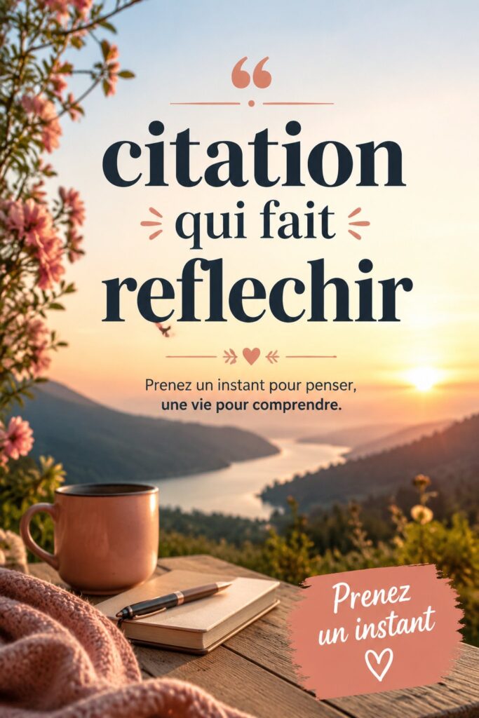 Une collection de citations inspirantes sur un fond apaisant.