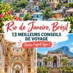 Vue panoramique de Rio de Janeiro avec le Christ Rédempteur en arrière-plan