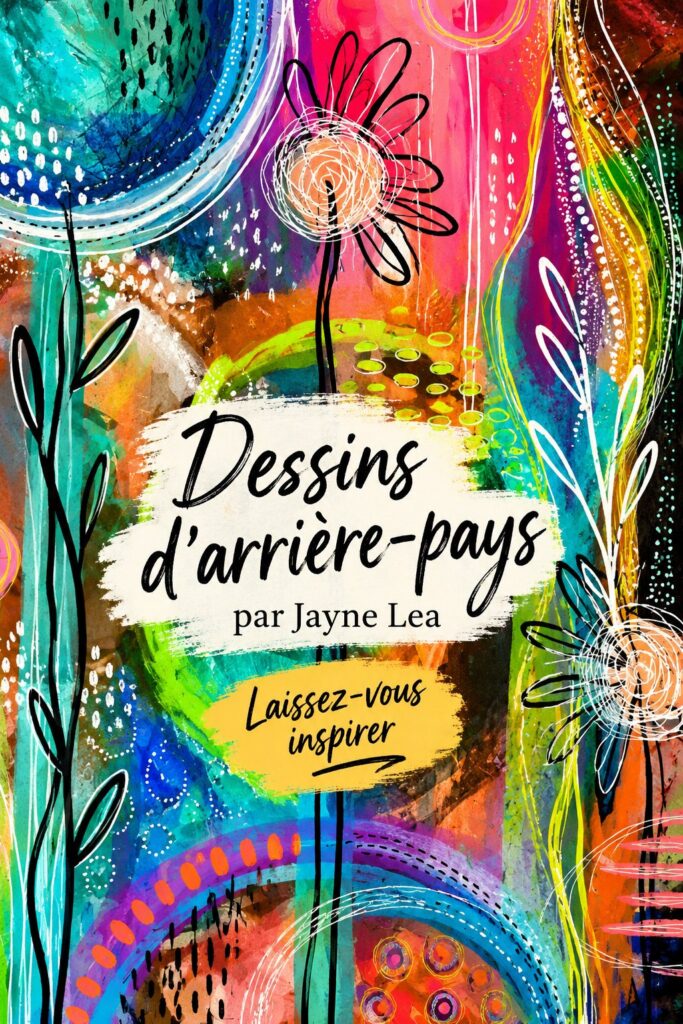 Dessin inspirant de Jayne Lea, montrant des paysages artistiques.