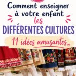 Un enfant explore des livres illustrés sur différentes cultures du monde.