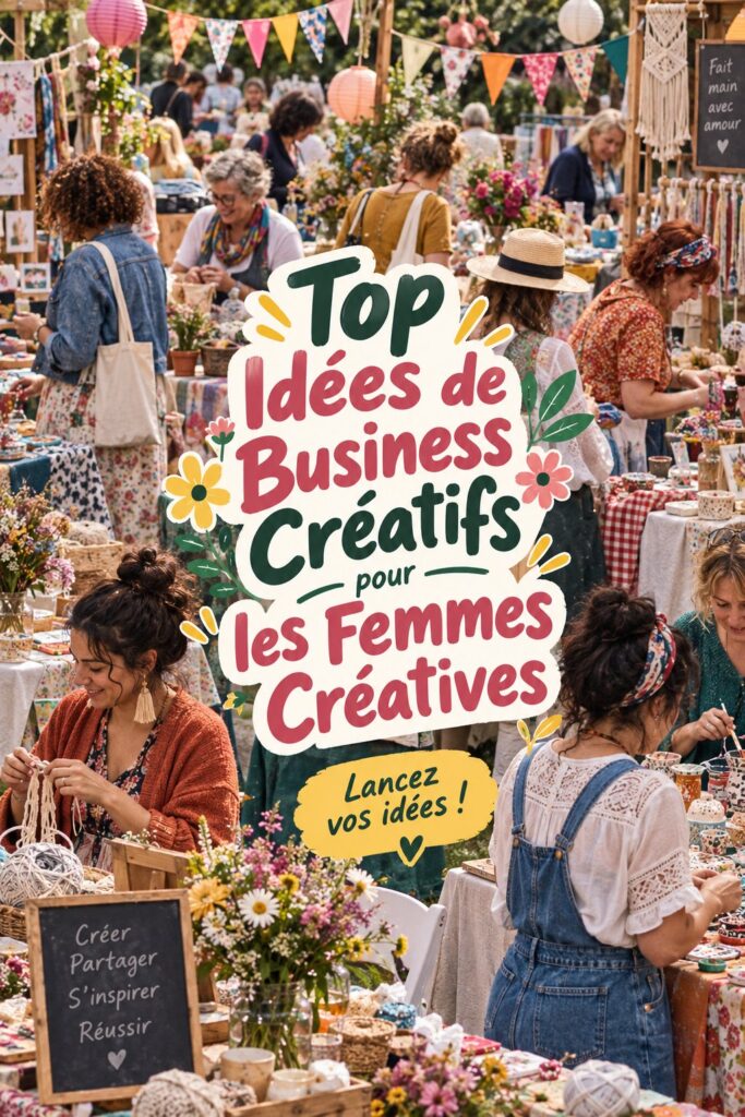 Idées de business créatifs pour femmes, projet DIY inspirant