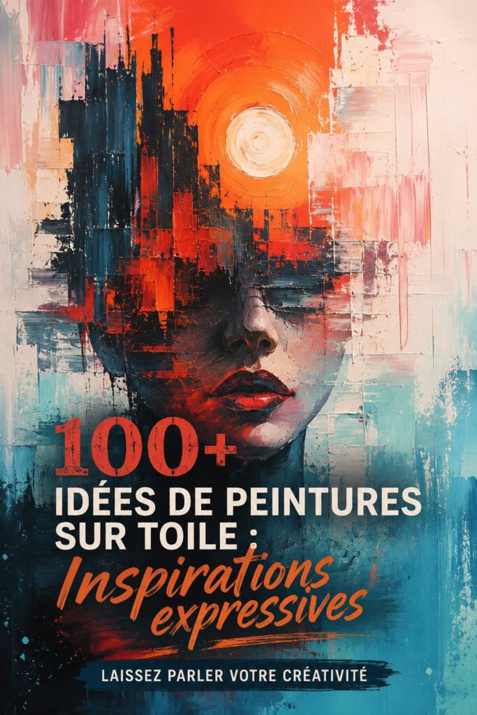 Femme peignant sur toile avec des couleurs vives, illustrant des idées de peinture créatives.