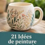 Des assiettes en céramique peintes à la main avec des motifs colorés et originaux.