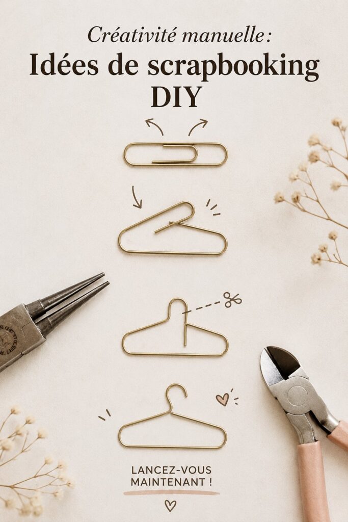 Un album de scrapbooking coloré avec des photos et des décorations créatives