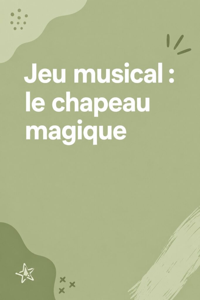 Une soirée animée avec des amis jouant au jeu musical du chapeau magique