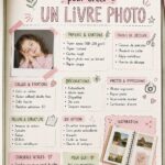 Photo de matériaux variés pour créer un photo book DIY, notamment du papier coloré et de la colle.