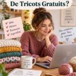 Comment dénicher des modèles de tricot gratuits ? Un ensemble de créations tricotées à la main, inspirées par des modèles gratuits.