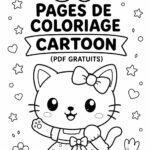 Des pages à colorier de dessins animés prêtes à imprimer