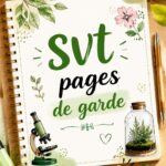 Exemple de page de garde SVT créative et colorée