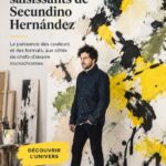 Une œuvre colorée de Secundino Hernández mettant en avant des contrastes impressionnants.
