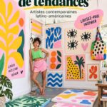 Art contemporain d'une artiste latino-américaine en exposition
