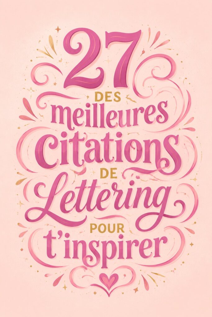Un mur décoré avec des citations inspirantes en lettering coloré.
