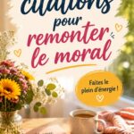 Citations inspirantes sur un fond relaxant