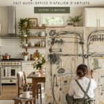 Maison-studio inspirant d'une marchande d'antiquités à la Nouvelle-Orléans.