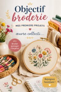 Une sélection de projets de broderie colorés et accessibles aux débutants.